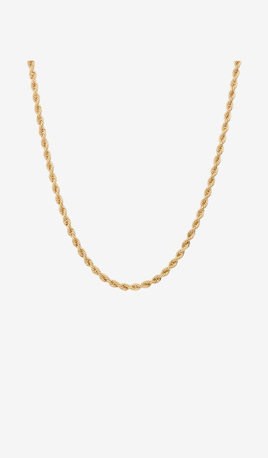 60cm (24") Rope Chain in 10kt Yellow Gold